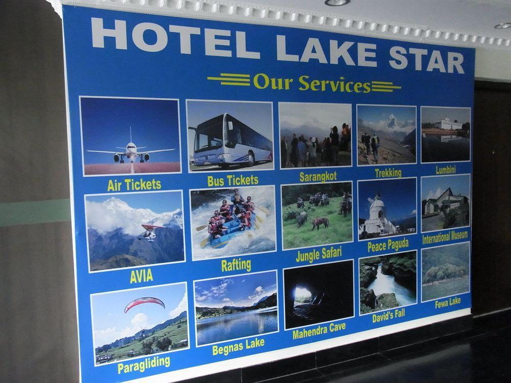 Hotel Lake Star Покхара Екстер'єр фото